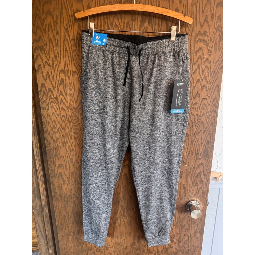Kuhl Bliss Jogger Mens Medium Dark Heather Gray Performance Pants 6424 NEW